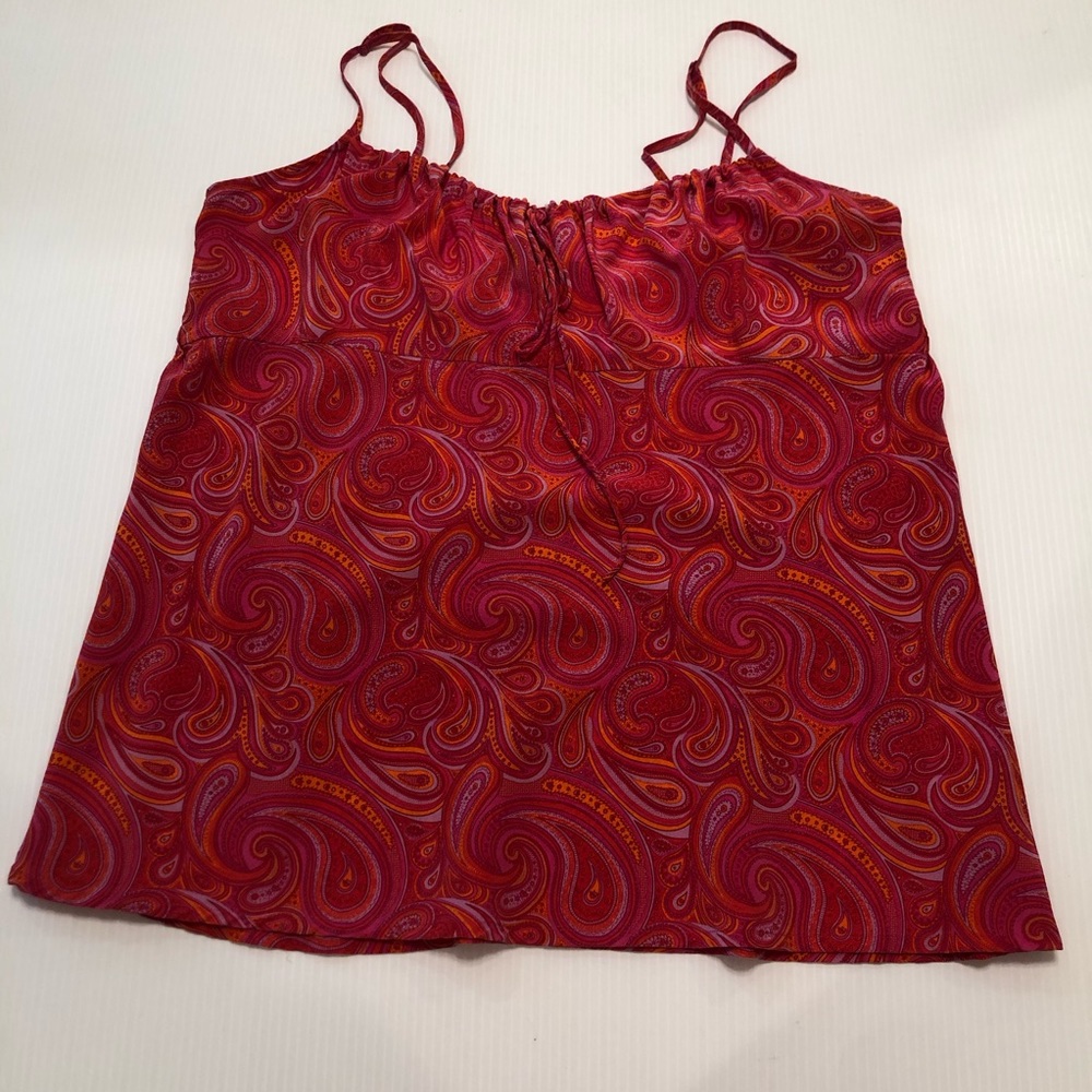 Banana Republic Paisley Tank Top Size L - Picture 15 of 15